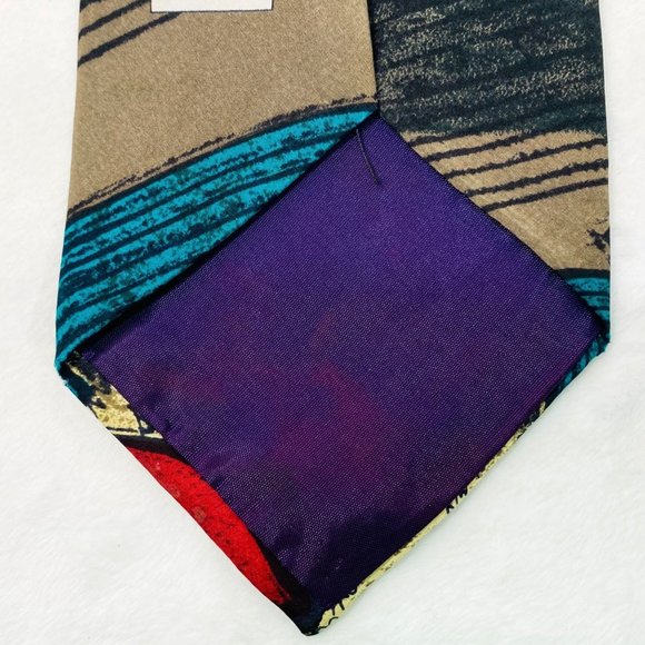 Vintage Beatles Paperback Writer Silk Necktie - EUC - Picture 5 of 8